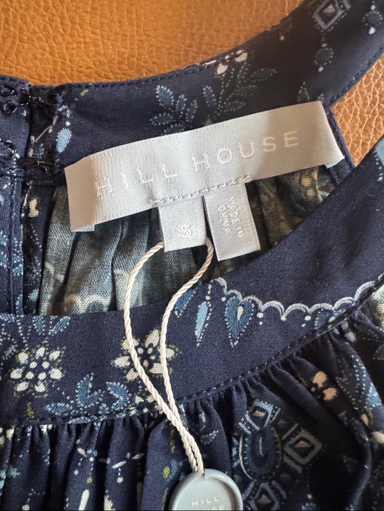 Hill House Women’s Navy Floral Print Maxi Skirt - Picture 2 of 7